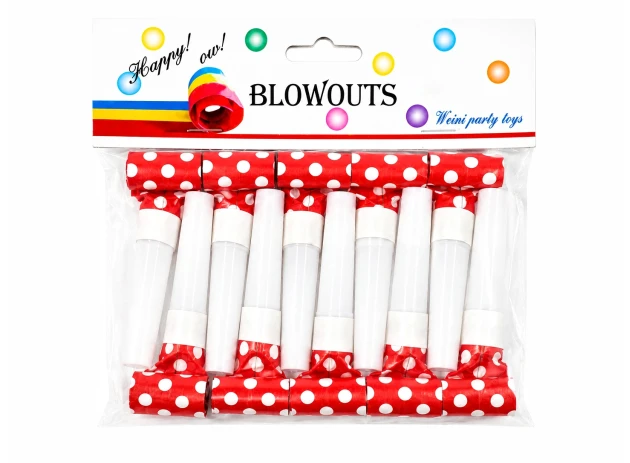 fluier party 6.5cm set 10 buc 00012