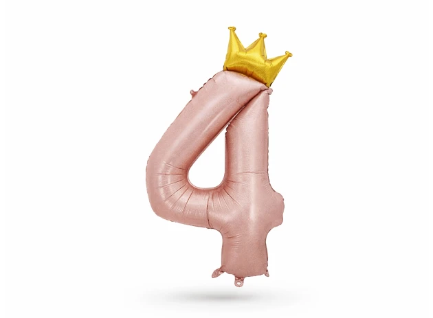 baloane cifre roz  assorti L48 buc.00023