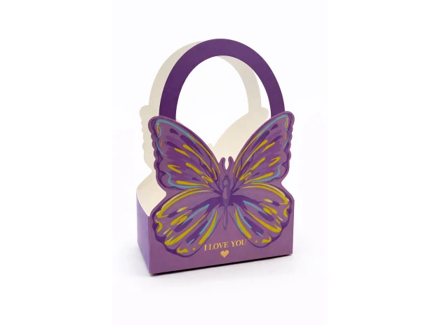 cos p-u flori 21x11x30cm assorti set. 10buc.00152