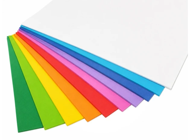 Foamiran EVA 1,5mm A4 set 10 buc 00014