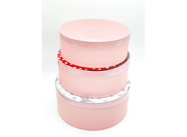 cutii p-u cadou assorti set.  3buc.00119