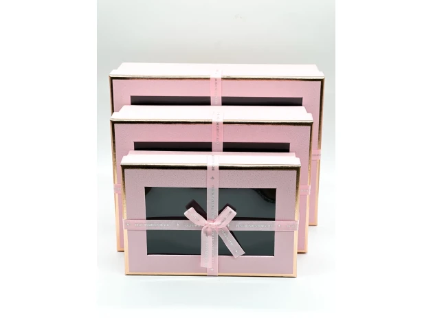 cutii p-u cadou assorti set.  3buc.00185