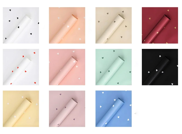 pelicula p-u  flori  58x58cm set.20buc.00040