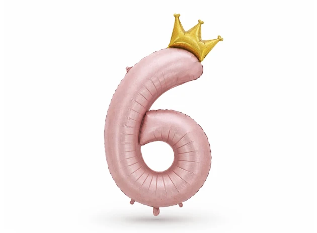 baloane cifre roz  assorti L48 buc.00023