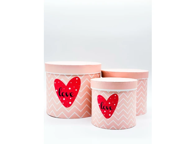 cutii p-u cadou set  3buc 00125