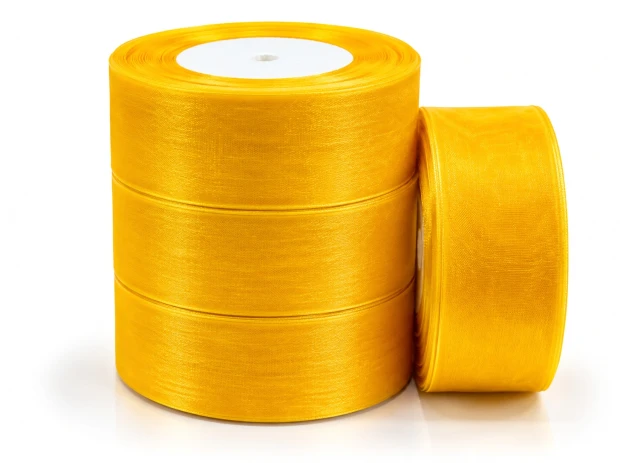 panglica organza 40mm x 45m 4buc 00164