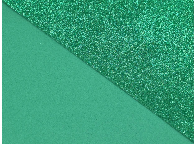 Foamiran cu sclipici 1,5mm A4 set 10 buc 00021