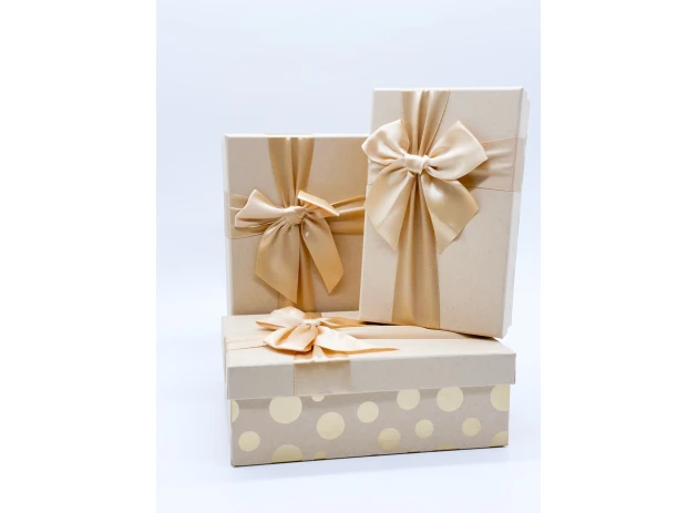 cutii p-u cadou assorti set.  3buc.00075