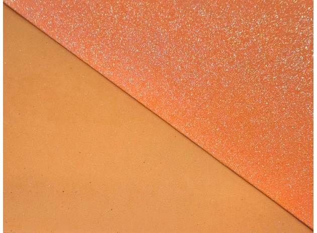 Foamiran cu sclipici 1,5mm A4 set 10 buc 00021