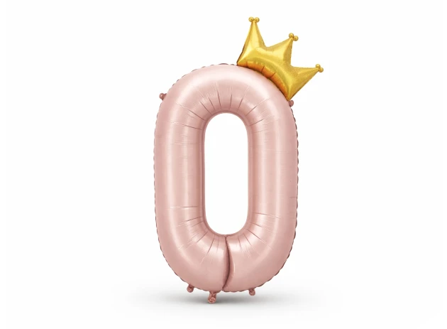 baloane cifre roz  assorti L48 buc.00023