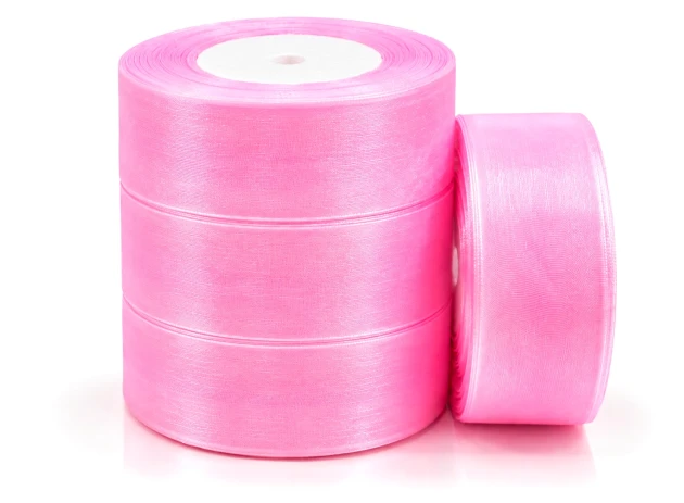 panglica organza 40mm x 45m 4buc 00164