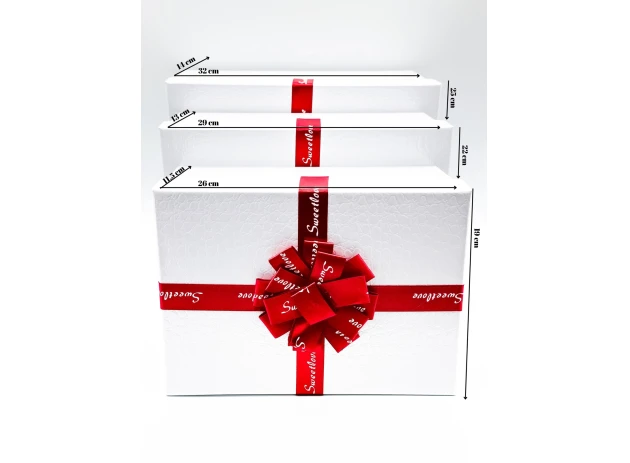 cutii p-u cadou assorti set.  6buc.00288