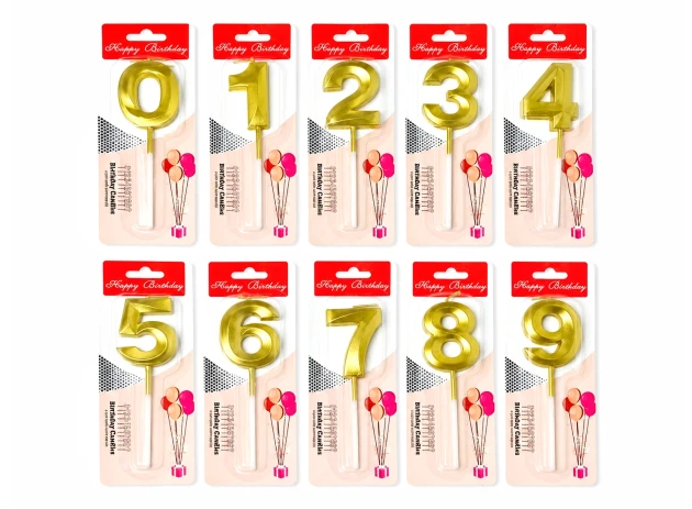 lumanari cifre set 12buc 00060