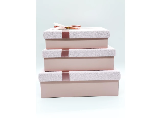 cutii p-u cadou assorti set.  3buc.00185