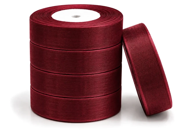 panglica organza 25mm x 45m 5buc 00132