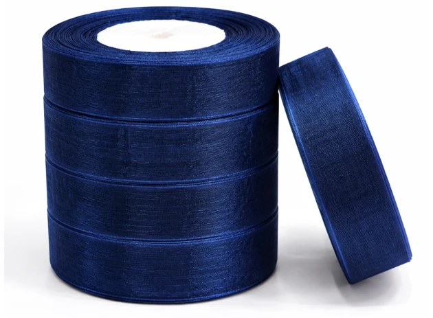 panglica organza 25mm x 45m 5buc 00132