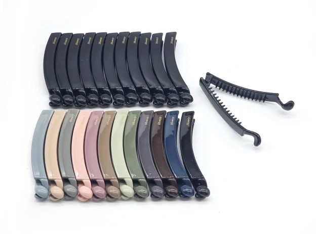 agrafe banane assorti set.12buc. 00108