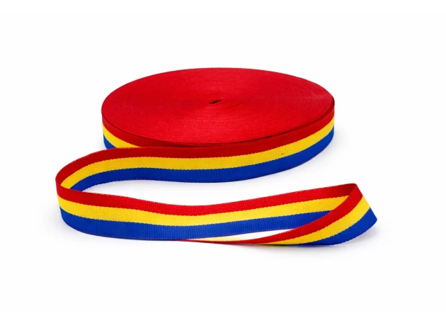 panglica tricolor 20mm x50m buc 00075