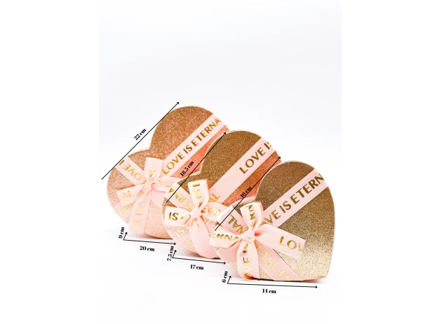 cutii p-u cadou set  3buc 00072