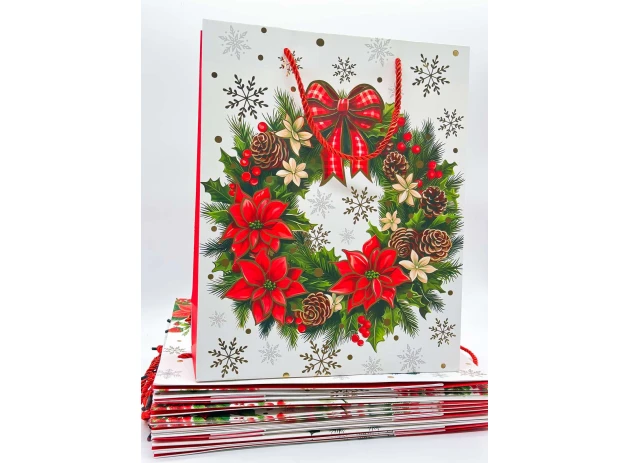 pungi cadou 26x32x10cm set.12buc.00162