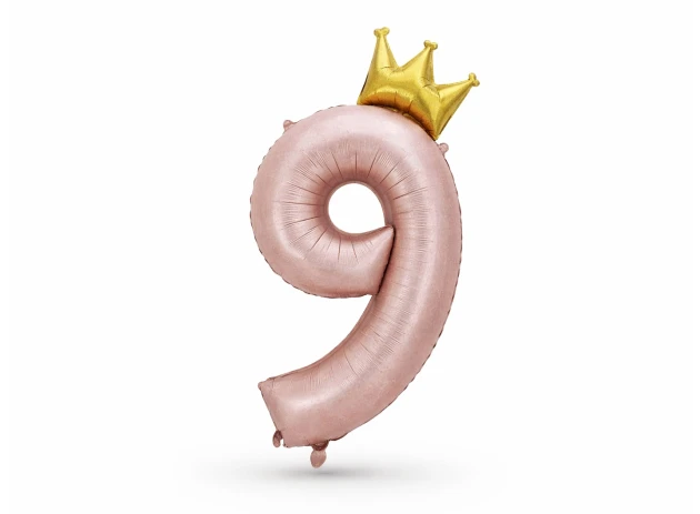 baloane cifre roz  assorti L48 buc.00023