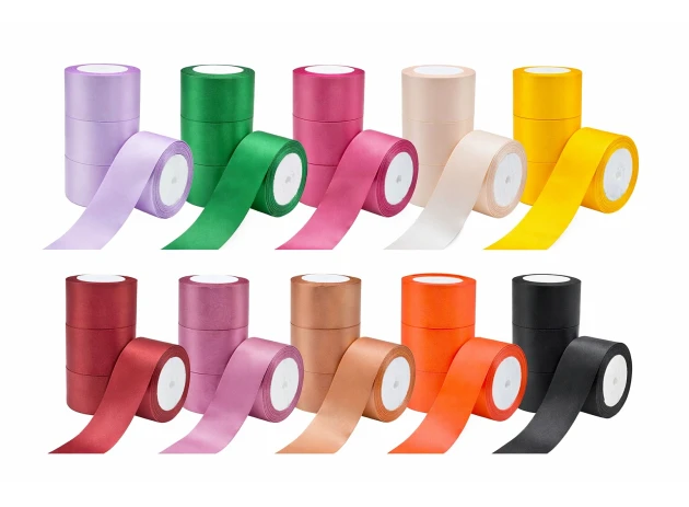 panglica satin 50mm x 23m 4buc 00124