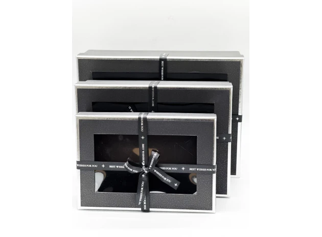 cutii p-u cadou assorti set.  3buc.00185