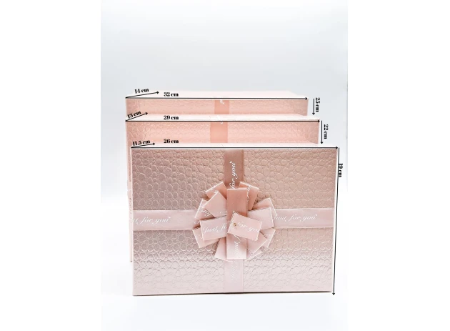 cutii p-u cadou assorti set.  6buc.00288