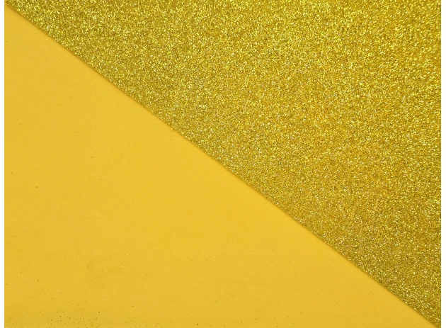 Foamiran cu sclipici 1,5mm A4 set 10 buc 00021