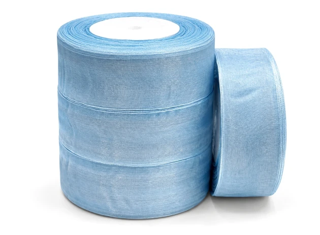 panglica organza 40mm x 45m 4buc 00164