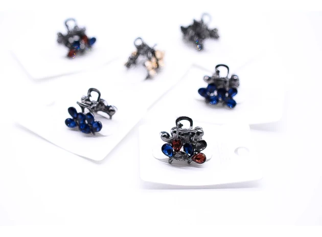 crab metal  2cm set 12 buc 00240