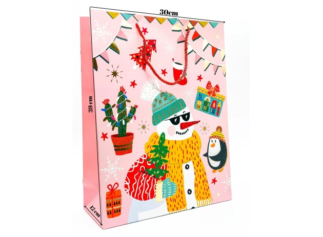 pungi cadou 39x30x12cm set.12buc.00188