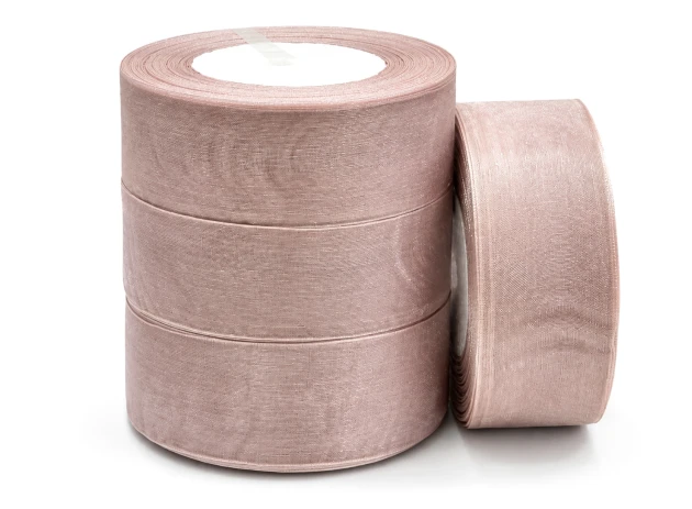 panglica organza 40mm x 45m 4buc 00164
