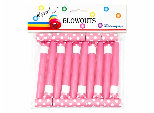 fluier party 11 cm set 10 buc 00012