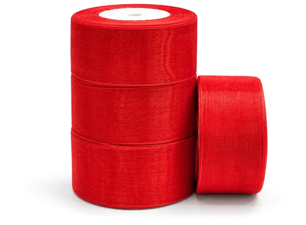 panglica organza 50mm x 45m 4buc 00256