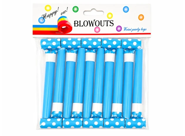 fluier party 11 cm set 10 buc 00012