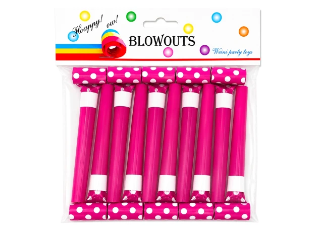 fluier party 11 cm set 10 buc 00012