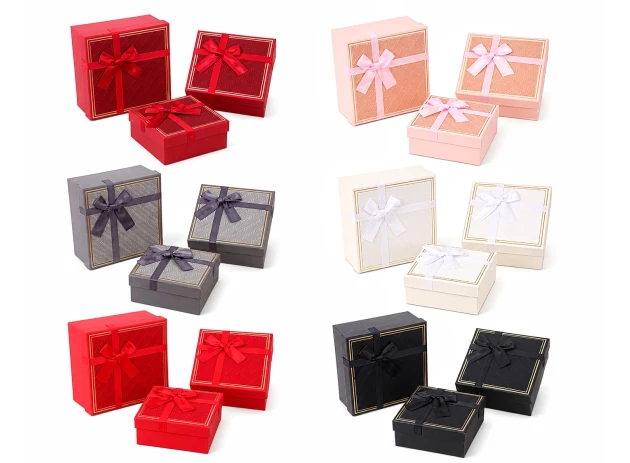 cutii p-u cadou set  3buc 00095
