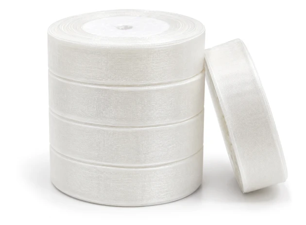 panglica organza 25mm x 45m 5buc 00132