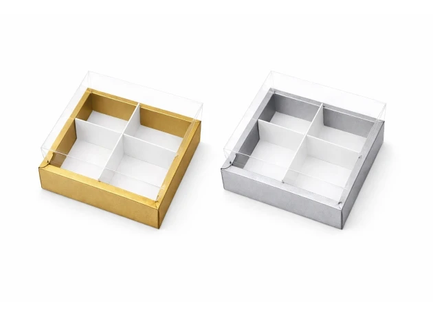 cutii cadou 17x17x10cm set.12buc. 00198