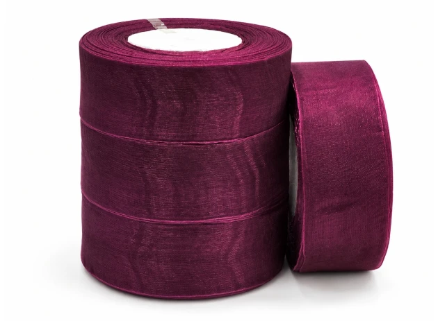 panglica organza 40mm x 45m 4buc 00164