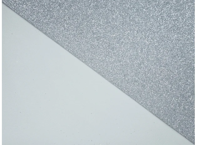 Foamiran cu sclipici 1,5mm A4 set 10 buc 00021