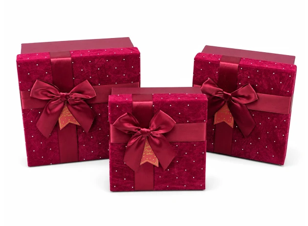 cutii p-u cadou set  3buc 00116
