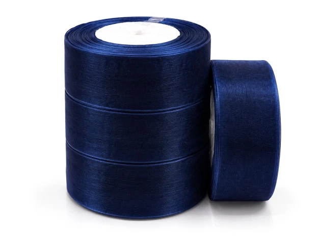 panglica organza 40mm x 45m 4buc 00164