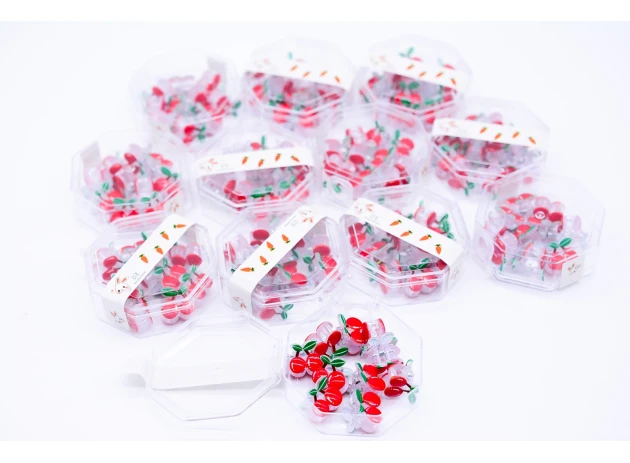crab plastic 2cm set 12 cut 00252