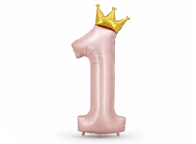 baloane cifre roz  assorti L48 buc.00023