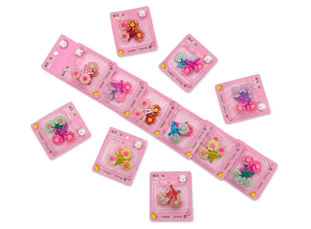 agrafe pentru copii 6set x 4buc 00045
