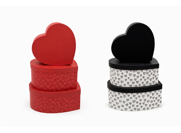 cutii p-u cadou assorti set.  3buc.00148