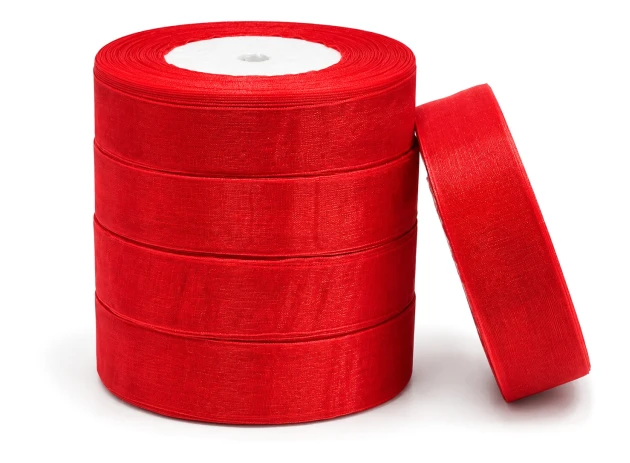 panglica organza 25mm x 45m 5buc 00132