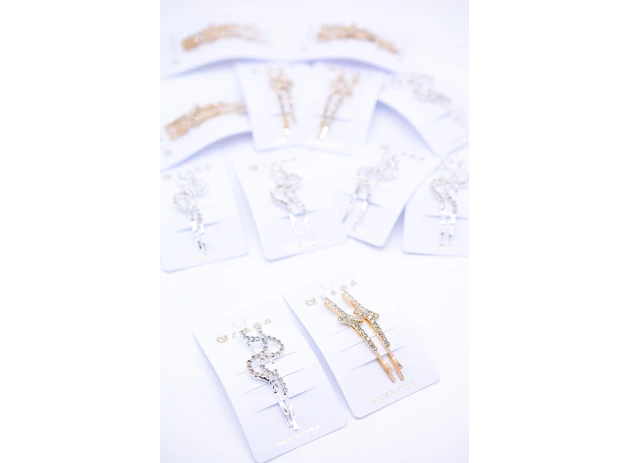 agrafe decor assorti set.12per.00144